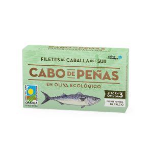 Filetes Caballa Aceite Oliva V.E BIO, 85g