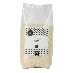 Arroz Redondo Blanco Sin Gluten BIO, 1kg