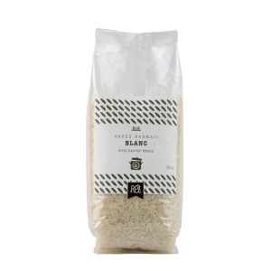 Arroz Basmati Blanco BIO, 500g