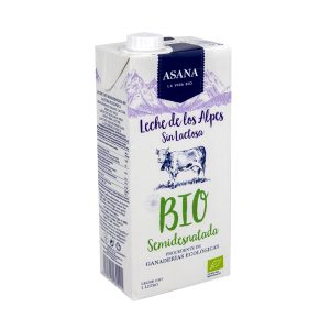 Leche Semidesnatada Sin Lactosa BIO, 1L