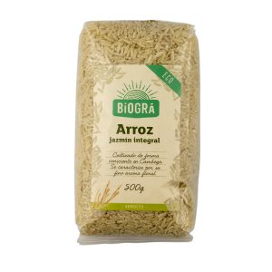 Arroz Jazmín Integral BIO, 500g